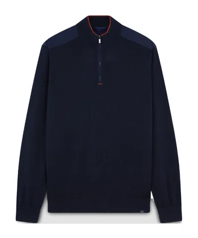 Paul & Shark Long-sleeved Sweater In Black