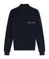 Paul & Shark Long-sleeved Sweater In Black