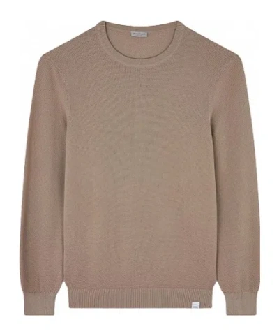 Paul & Shark Long-sleeved Sweater In Brown