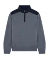 Paul & Shark Wool Sweater With Typhoon Insert In Gray