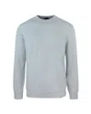 Paul & Shark Maglia Grigia Con Patch Logo Cucito In 072
