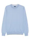 Paul & Shark Mélange-effect Sweatshirt In Blue