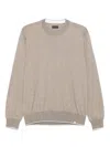 Paul & Shark Mélange-effect Sweatshirt In Neutrals