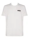Paul & Shark Embroidered Logo Crew Neck T-shirt With Graphic Back Print In White