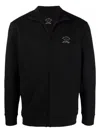 Paul & Shark Girocollo In Lana Bretagne Con Badge Iconico In Black
