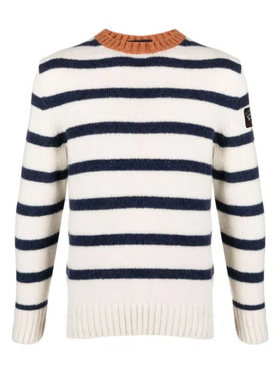 PAUL & SHARK MEN'S WOOL-BLEND CREW-NECK SWEATER