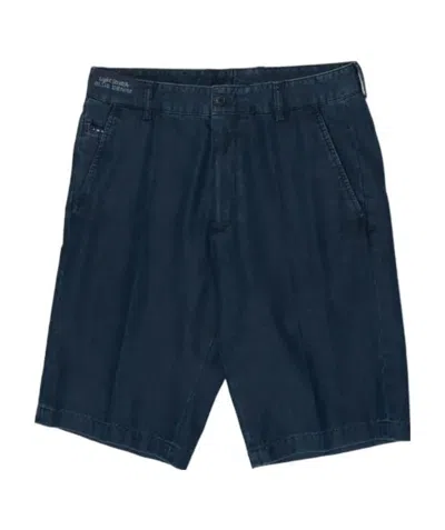 Paul & Shark Navy Blue Denim Shorts In Black