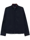 PAUL & SHARK NAVY BLUE JACKET WITH TWO-WAY ZIP