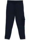 Paul & Shark Joggers Featuring Elastic Waistband And Ribbed Cuffs In Navy Blue