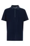 Paul & Shark Navy Blue Short Sleeve Solid Polo