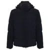 Paul & Shark Hooded Puffer Jacket In Blue