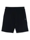 Paul & Shark Waistband Drawstring Back Pocket Shorts In Blue