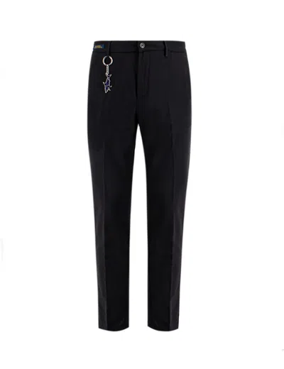 Paul & Shark Black Chino Trousers In Schwarz