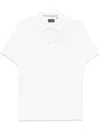 Paul & Shark Polo In Jersey Di Cotone Con Logo Ricamato In White