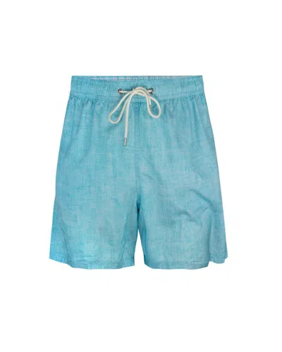 Paul & Shark Costume Riviera Save The Sea Celeste In Blue