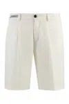 Paul & Shark Cotton And Linen Bermuda-shorts