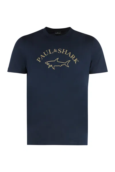 PAUL & SHARK PAUL & SHARK COTTON CREW-NECK T-SHIRT