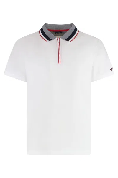 PAUL & SHARK PAUL & SHARK COTTON-PIQUÉ POLO SHIRT