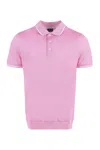 Paul & Shark Ribbed Polo Shirt Short Sleeves