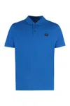 Paul & Shark Polo Shirt In Cotton Piqué In Blue