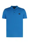 Paul & Shark Polo Shirt In Cotton Piqué In Blue