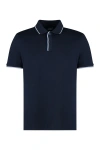 Paul & Shark Cotton Polo Shirt In Blue