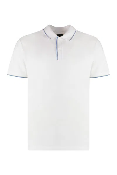 Paul & Shark Cotton-piqué Polo Shirt In White