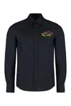 Paul & Shark Cotton Shirt With Button-down Collar