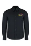 Paul & Shark Cotton Shirt With Button-down Collar