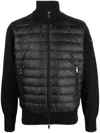Paul & Shark Padded-panel Knitted Jacket