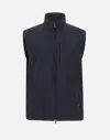 Paul & Shark Zip-up Gilet In Blue