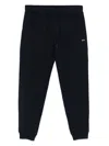 Paul & Shark Trousers Elastic Waistband Ribbed Cuffs In Blue