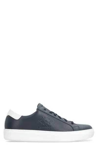 PAUL & SHARK PAUL & SHARK LEATHER LOW-TOP SNEAKERS