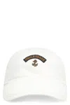 Paul & Shark Branded Baseball Cap Adjustable Size In White