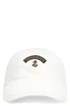 Paul & Shark Branded Baseball Cap Adjustable Size In White