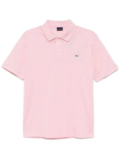 Paul & Shark Logo-embroidered Polo Shirt Clothing In Multicolor