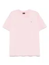 Paul & Shark Logo Patch Cotton T-shirt In Multicolor