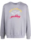Paul & Shark Logo-print Sweatshirt In Grey