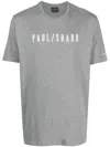 Paul & Shark Crew Neck Lightweight T-shirt In Gray
