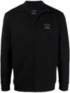 Paul & Shark Girocollo In Lana Bretagne Con Badge Iconico In Black