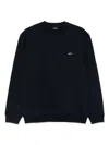 Paul & Shark Sweatshirt Mit Logo-applikation In Blue
