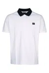 Paul & Shark White Short Sleeves Logo Polo