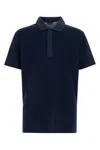 Paul & Shark Navy Blue Short Sleeve Solid Polo