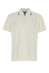 Paul & Shark White Short Sleeve Logo Polo