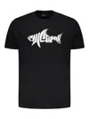 Paul & Shark Shark Graffiti Print Cotton Jersey T-shirt Clothing In Black