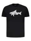Paul & Shark Shark Graffiti Print Cotton Jersey T-shirt Clothing In Black