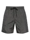 Paul & Shark Shark-print Swim Shorts