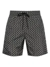 Paul & Shark Shark-print Swim Shorts