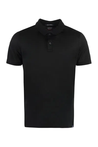 Paul & Shark Short Sleeve Cotton Polo Shirt