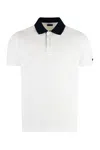 Paul & Shark Men's Short Sleeve Cotton Polo Shirt In White
